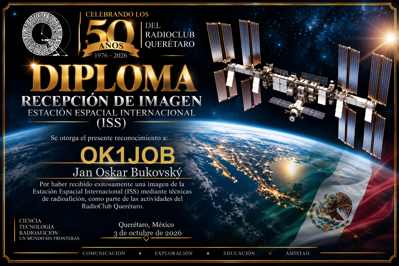 Diploma_ISS_OK1JOB